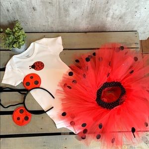 LADYBUG 🐞 Onesie Tutu Costume